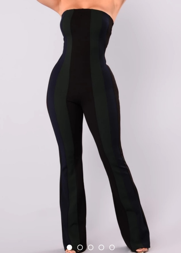 Color block jumpsuit